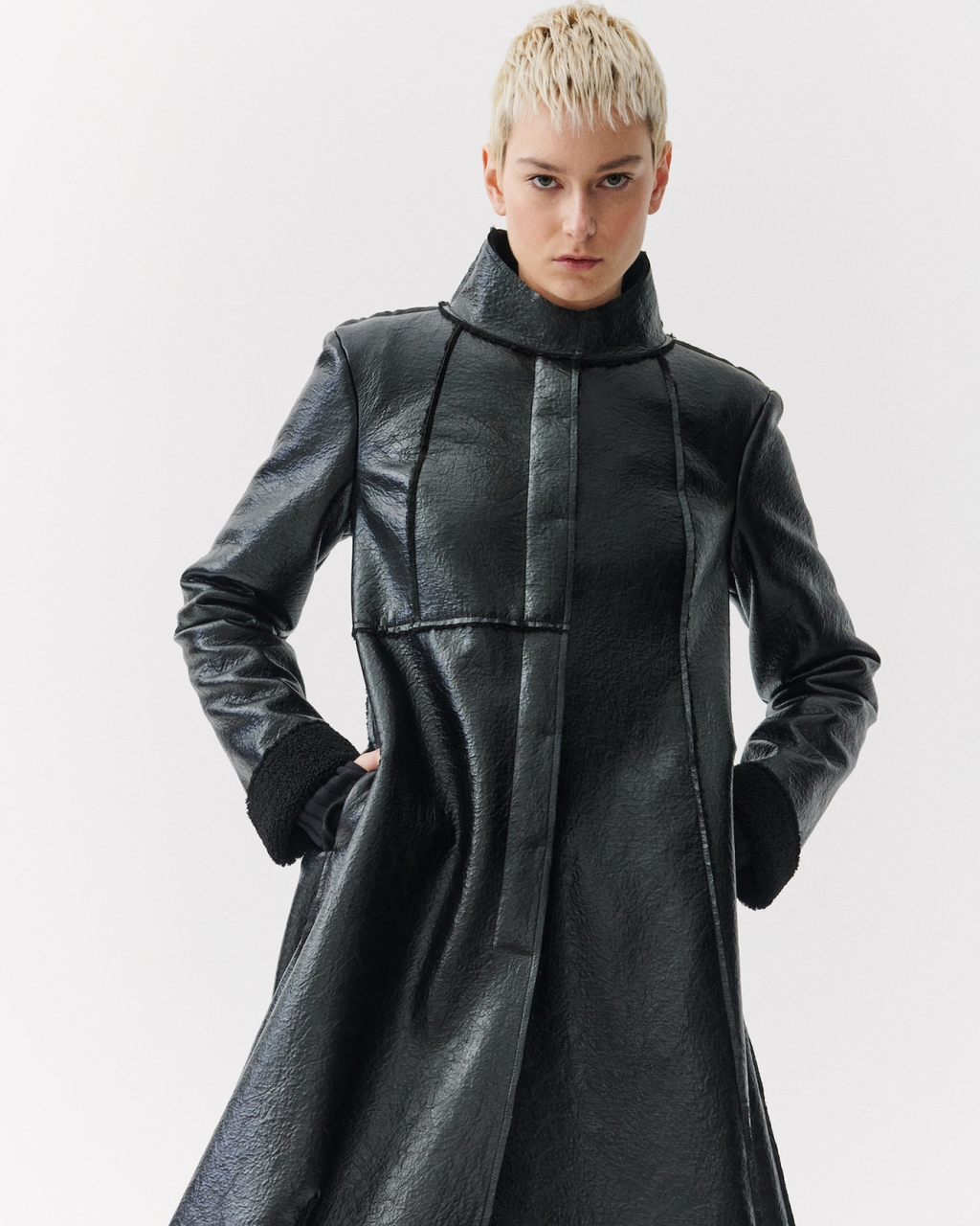 Kedziorek Paris Balloon Coat in Black