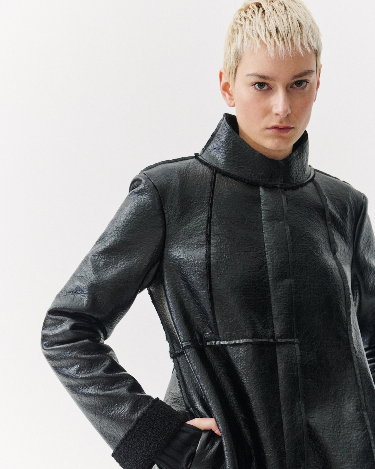 Kedziorek Paris Balloon Coat in Black