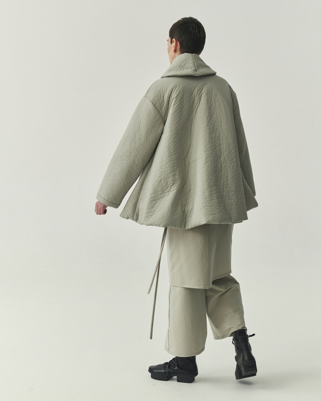 Kedziorek's Short Swing Coat in Cloud