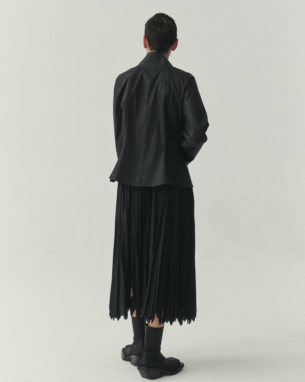 Kedziorek's Waxed Cotton Jacket in Black