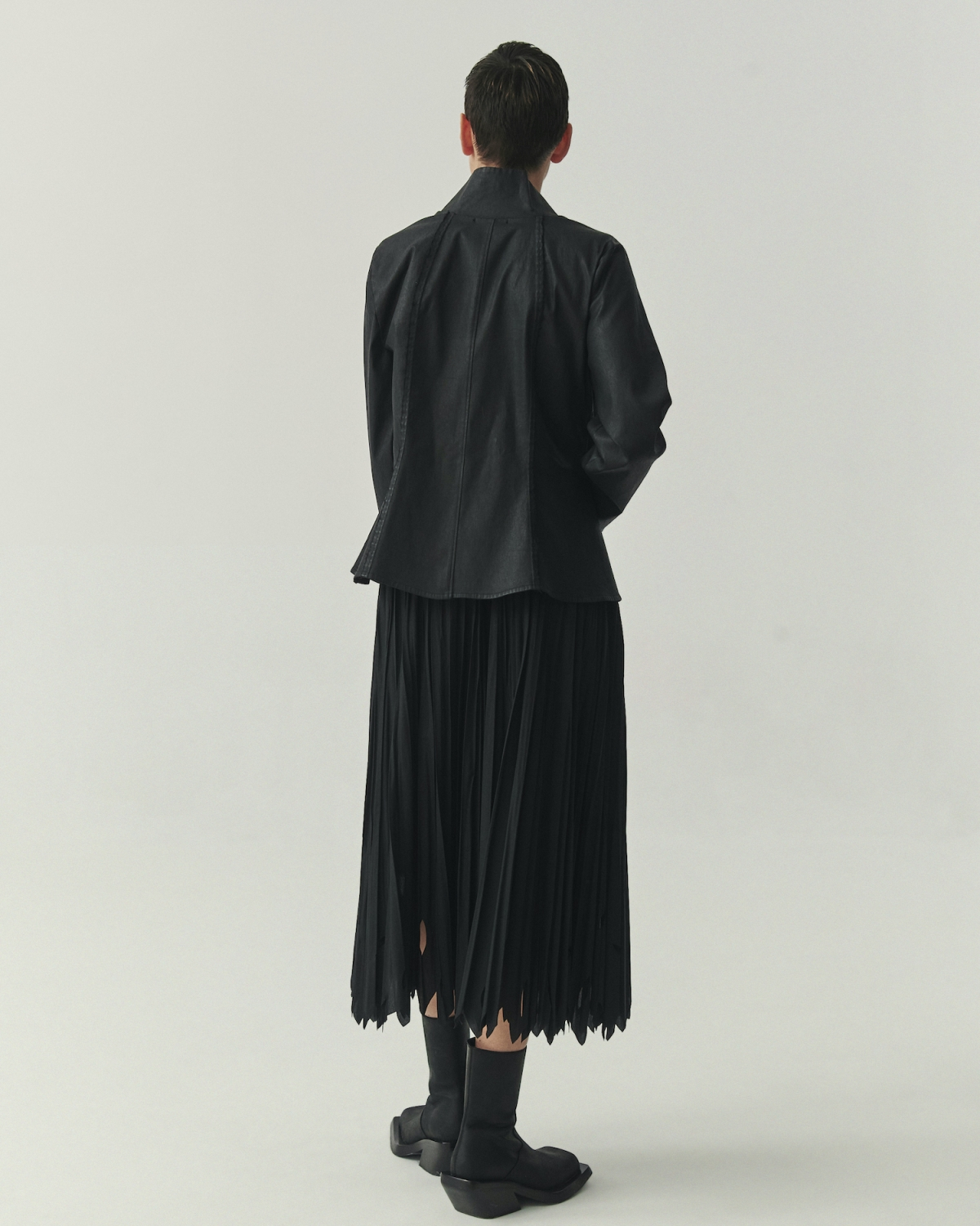 Kedziorek's Waxed Cotton Jacket in Black