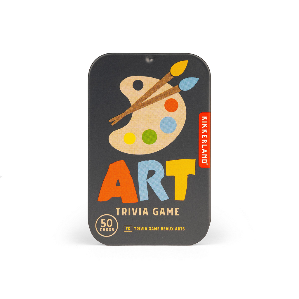 Kikkerland Art Trivia Game