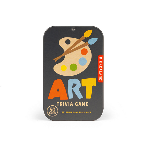 Kikkerland Art Trivia Game