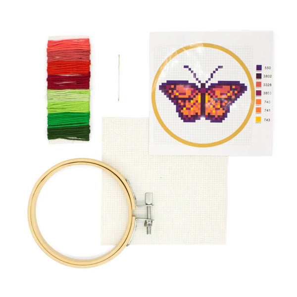 Butterfly Cross Stitch Kit