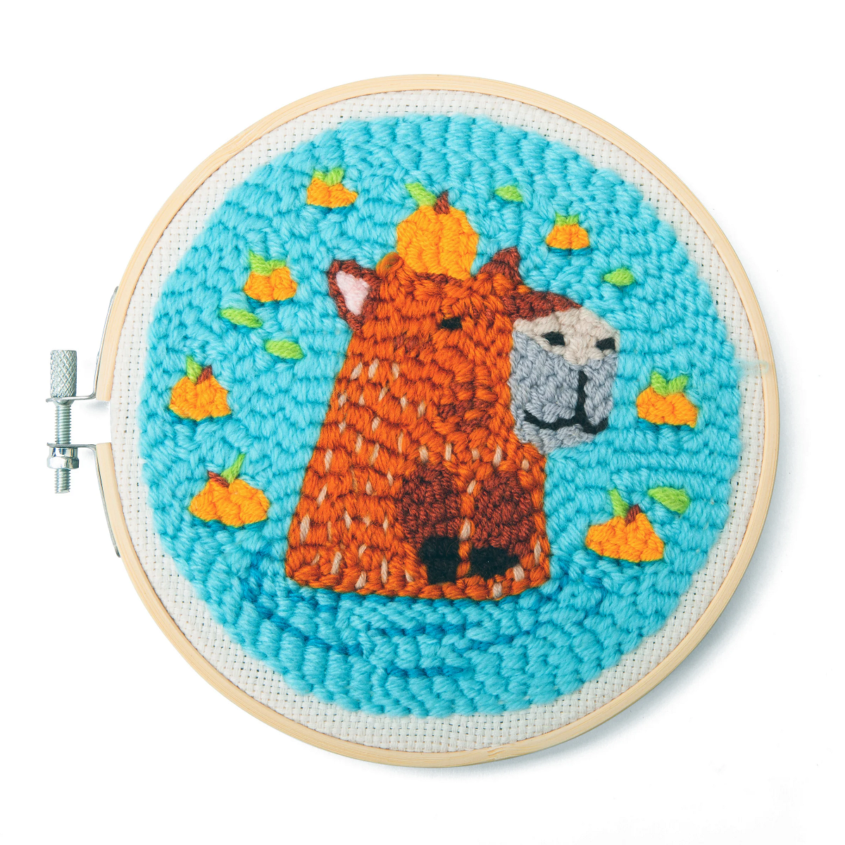 Capybara Punch Needle Kit