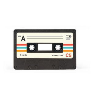 Kikkerland Cassette Tape Credit Card Holder