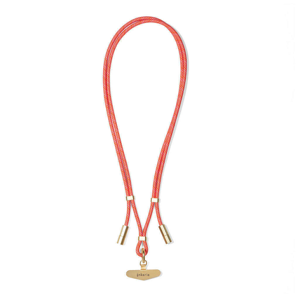 Charge & Carry Phone Lanyard / Pink