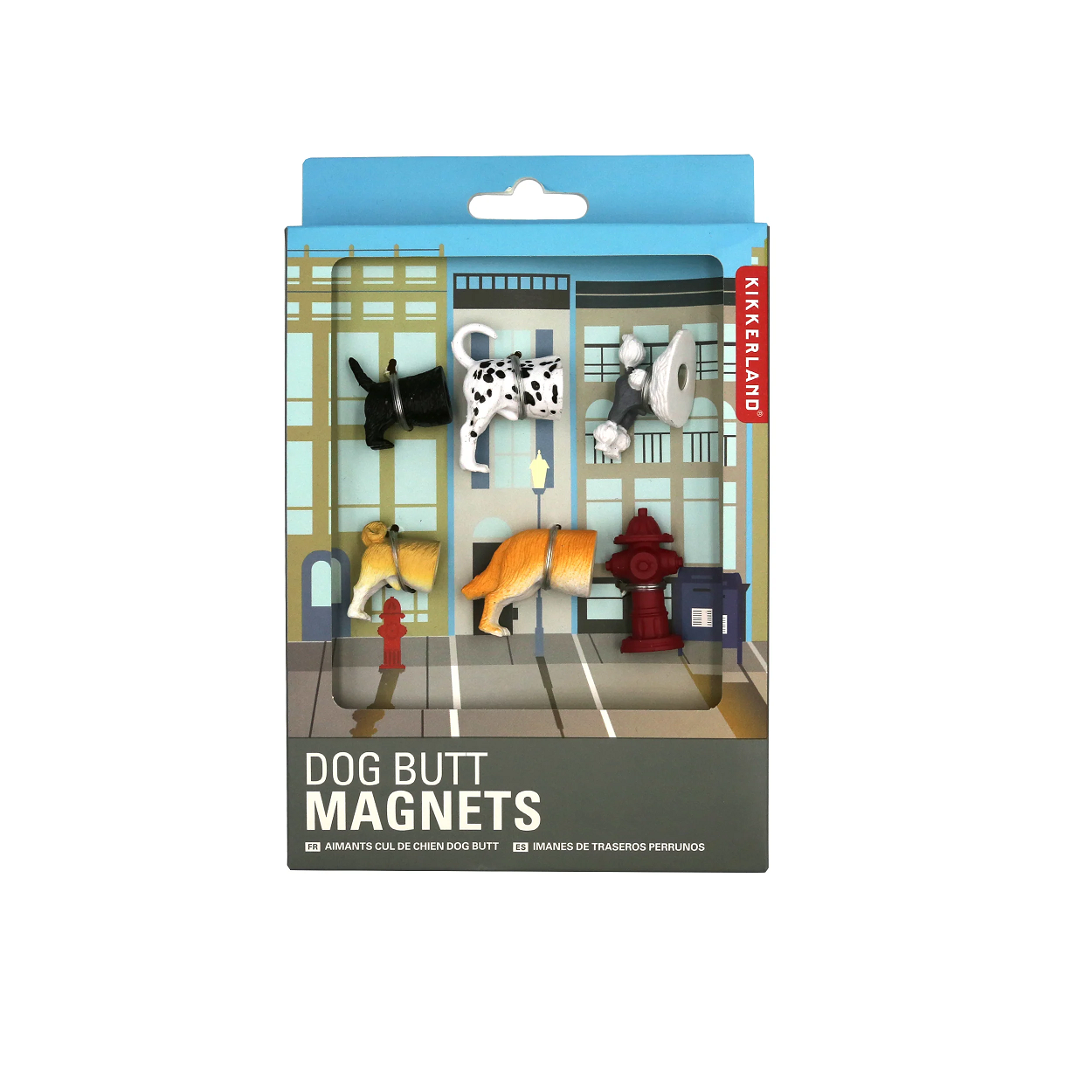Dog Butt Magnets Set of 6