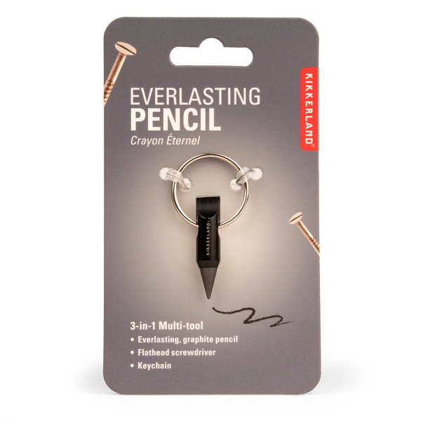 Kikkerland Everlasting Pencil Keychain