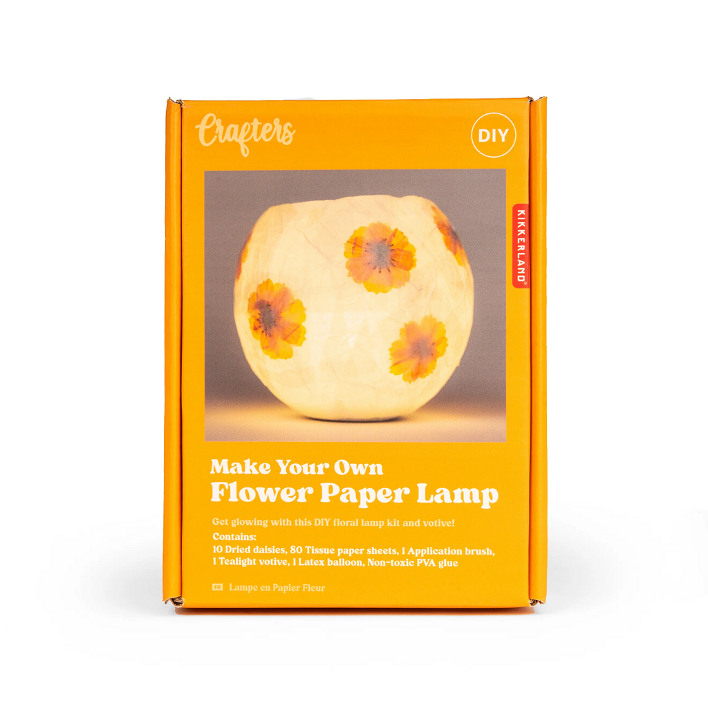 Crafters Make Your Own Flower Paper Lamp Kit