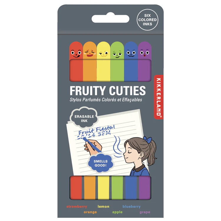 Fruitie Cuties Eraseable Pens