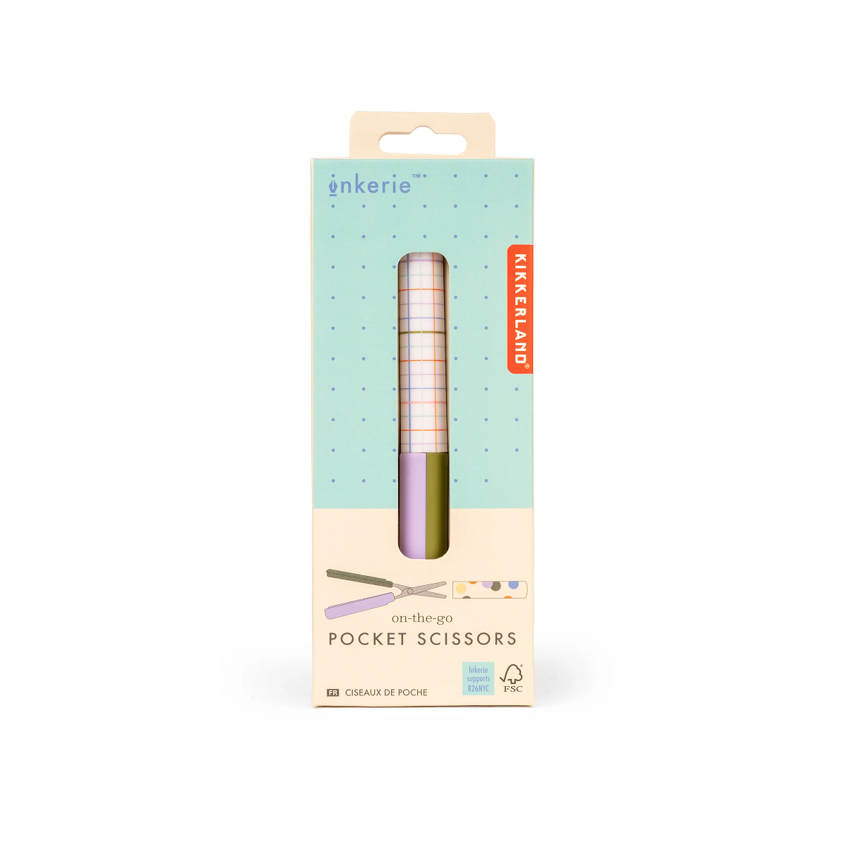 Kikkerland On the Go Pocket Scissors