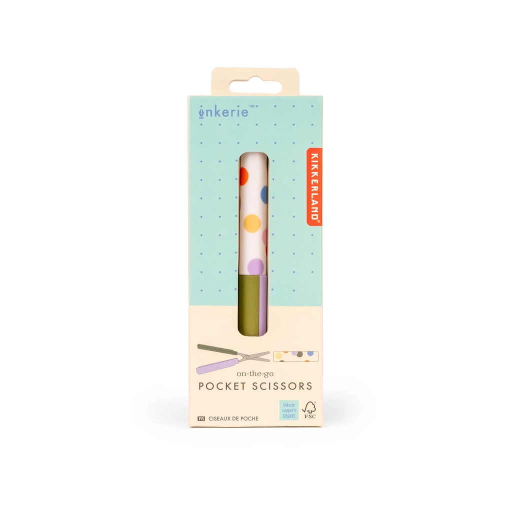 Kikkerland On the Go Pocket Scissors