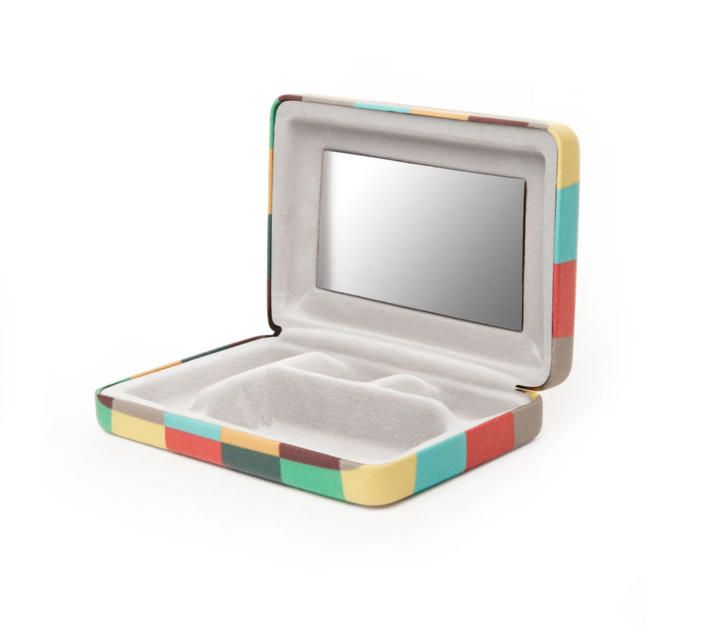 Plaid Travel Jewlery Case