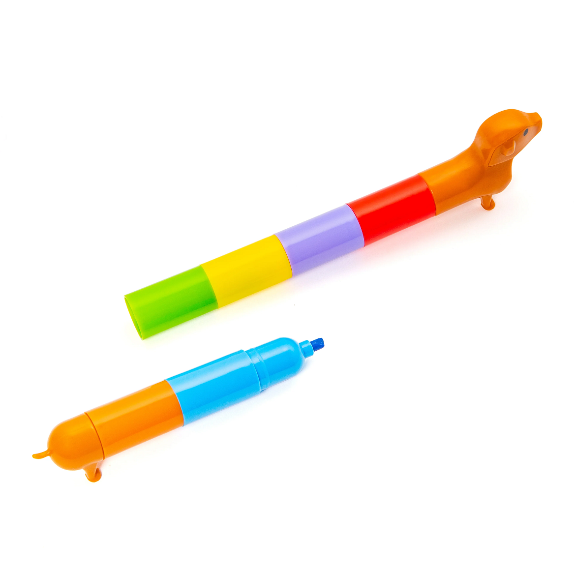 Rainbow Dachshund Markers
