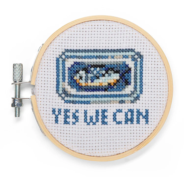 Sardine Mini Cross Stitch Kit