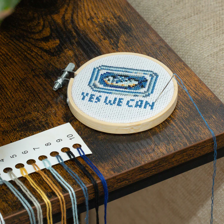 Sardine Mini Cross Stitch Kit