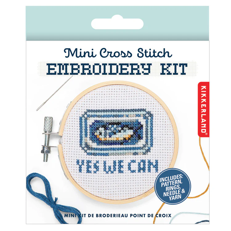 Sardine Mini Cross Stitch Kit