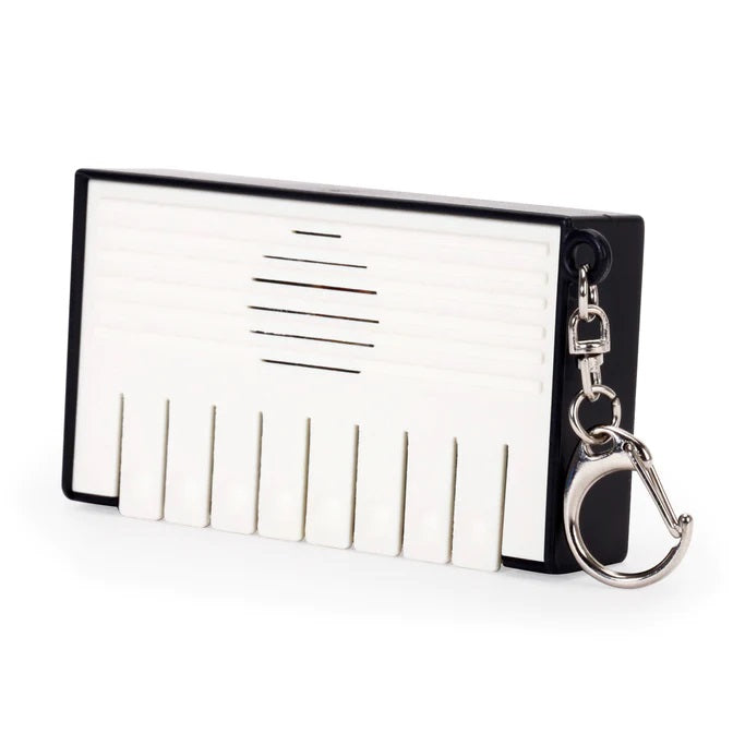Mini Piano Keyboard Keychain