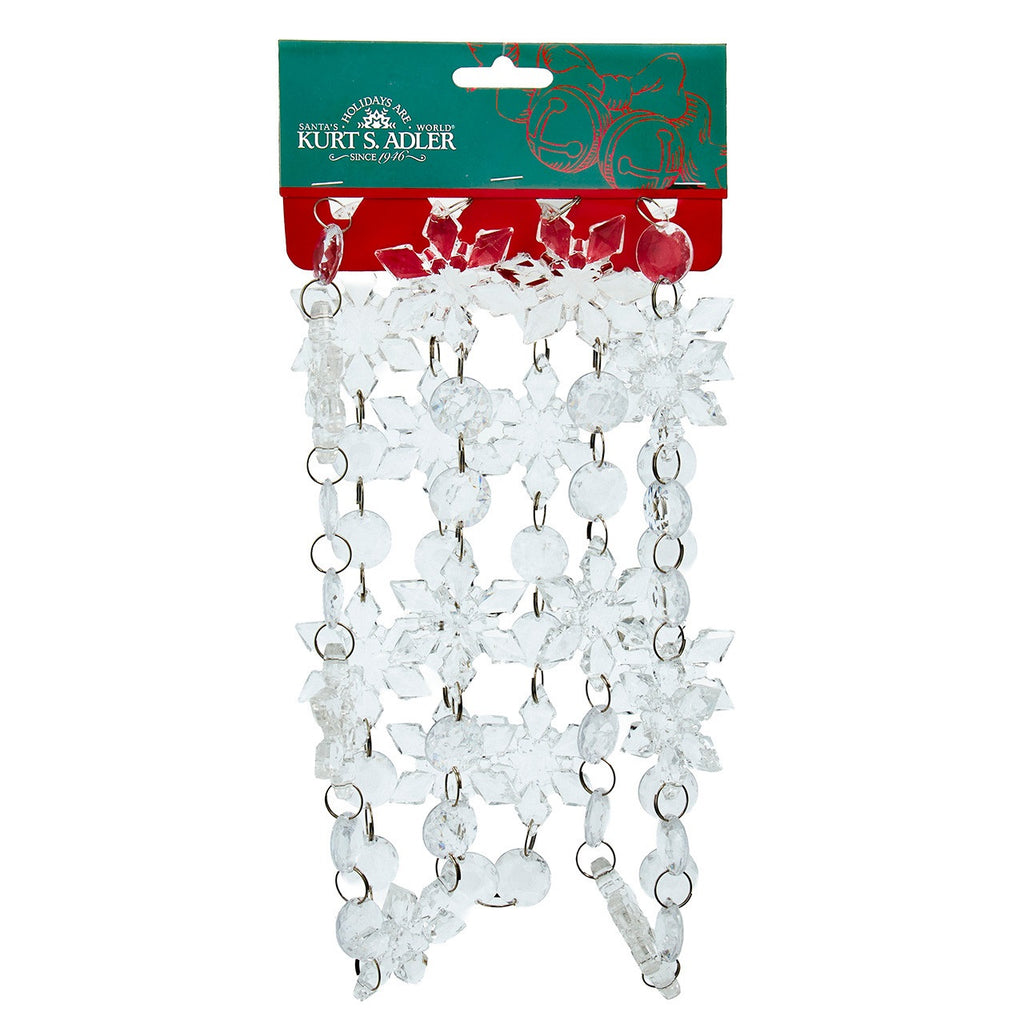 Snowflake Gem Garland