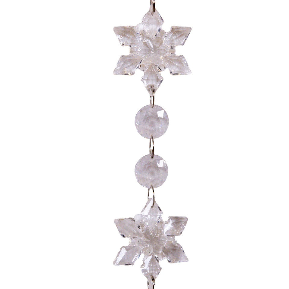 Snowflake Gem Garland
