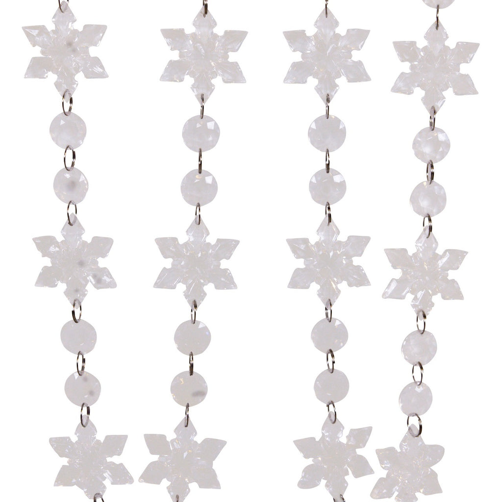 Snowflake Gem Garland