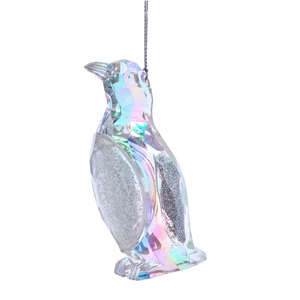 Iridescent Penguin Ornament