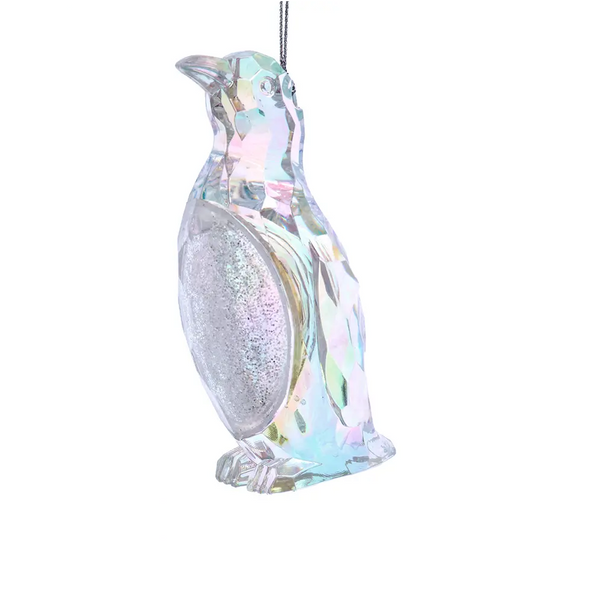 Iridescent Penguin Ornament