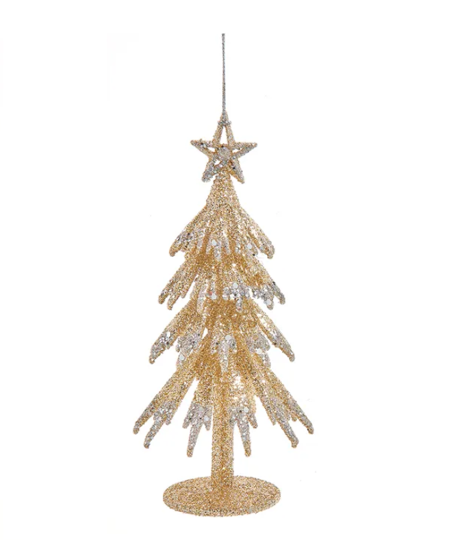 Platinum Christmas Tree Ornament