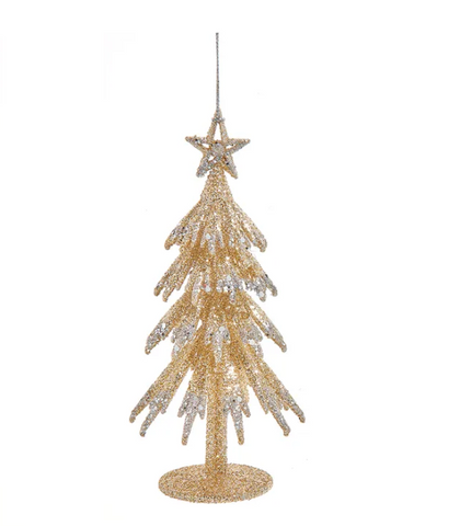 Platinum Christmas Tree Ornament