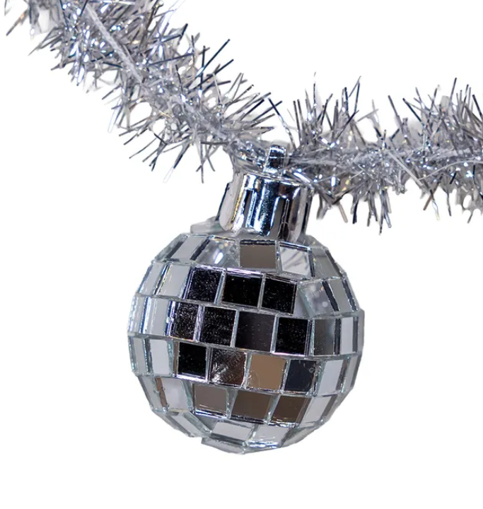 Mirror Ball Garland / 6' Length