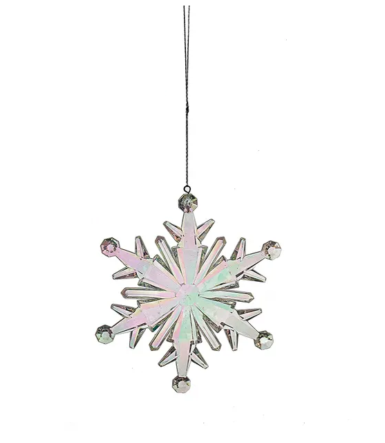 Opalescent Snowflake Ornament from Kurt Adler