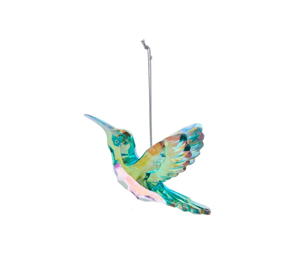 Peacock Colored Hummingbird Ornament from Kurt Adler