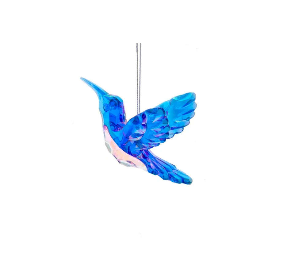 Peacock Colored Hummingbird Ornament from Kurt Adler