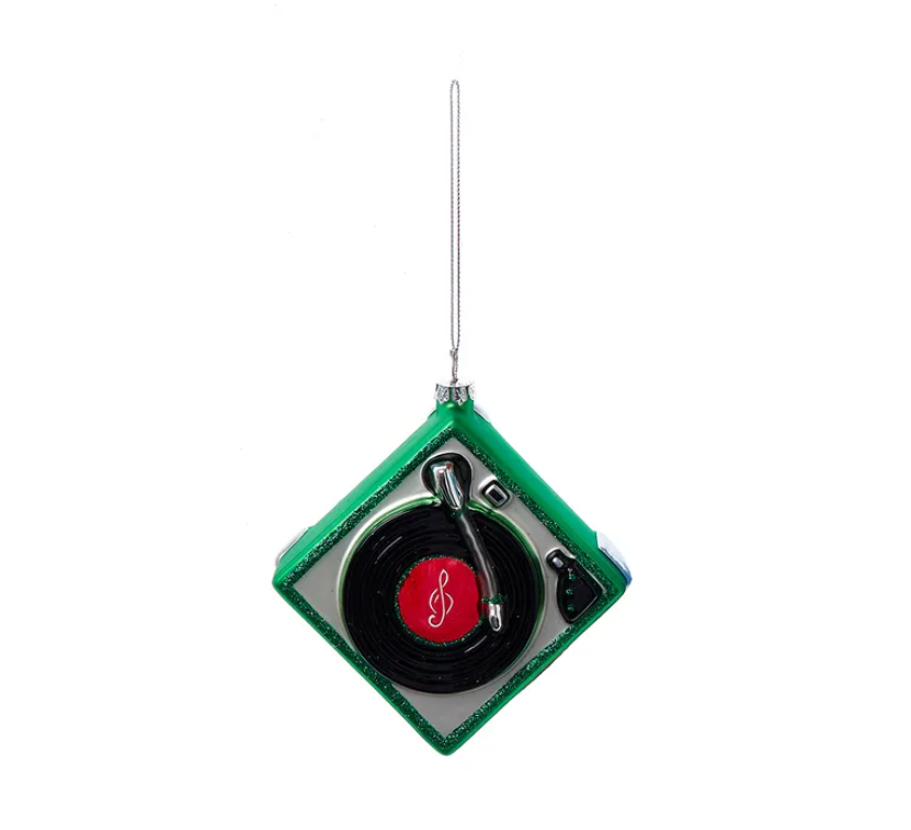Glass Turntable Ornament