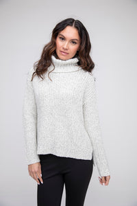 Liv by Habitat's Snow Bunny Tunic Sweater Winter White