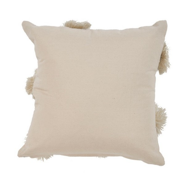 Gray Poofs Accent Pillow
