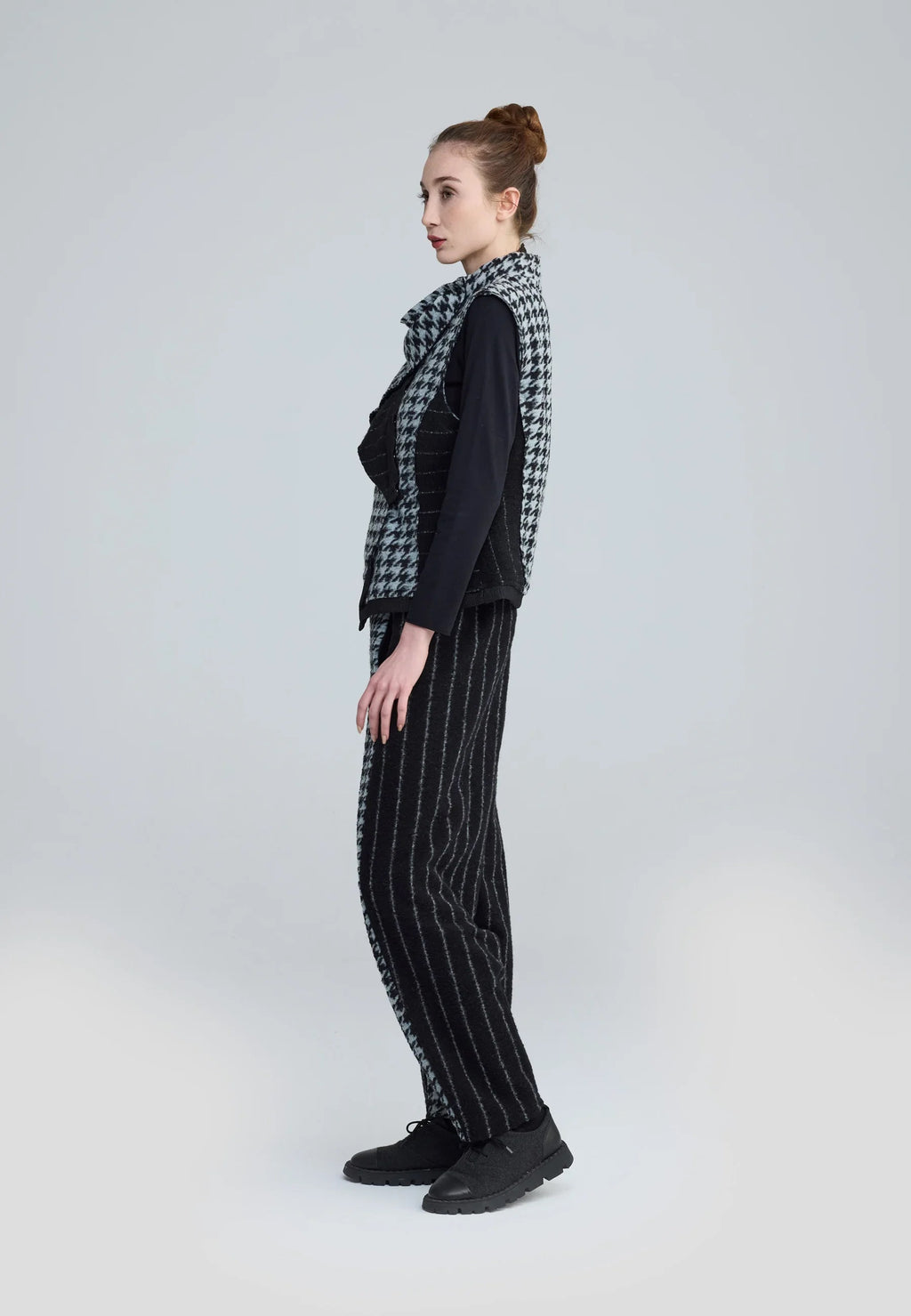 Luukaa Vestra Wool-Felt Pant