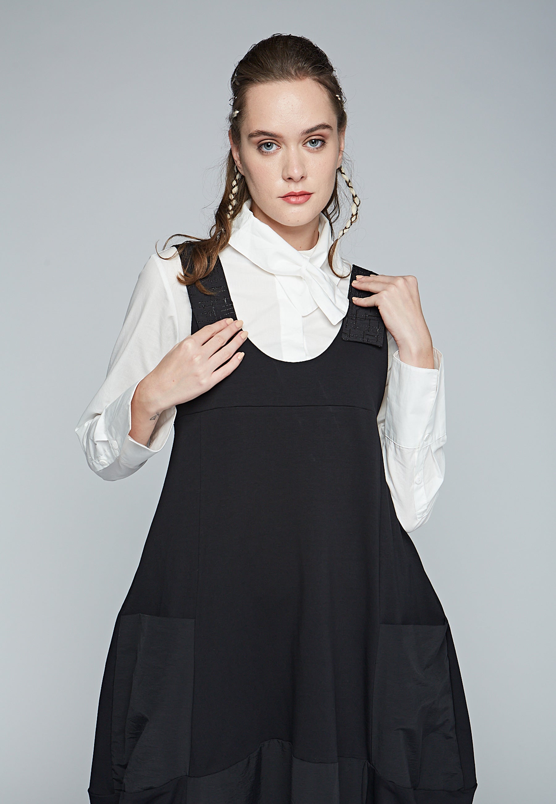  The Basic Shirt by LUUKAA in Ecru