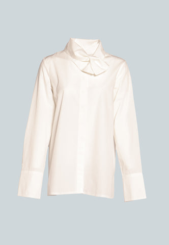  The Basic Shirt by LUUKAA in Ecru