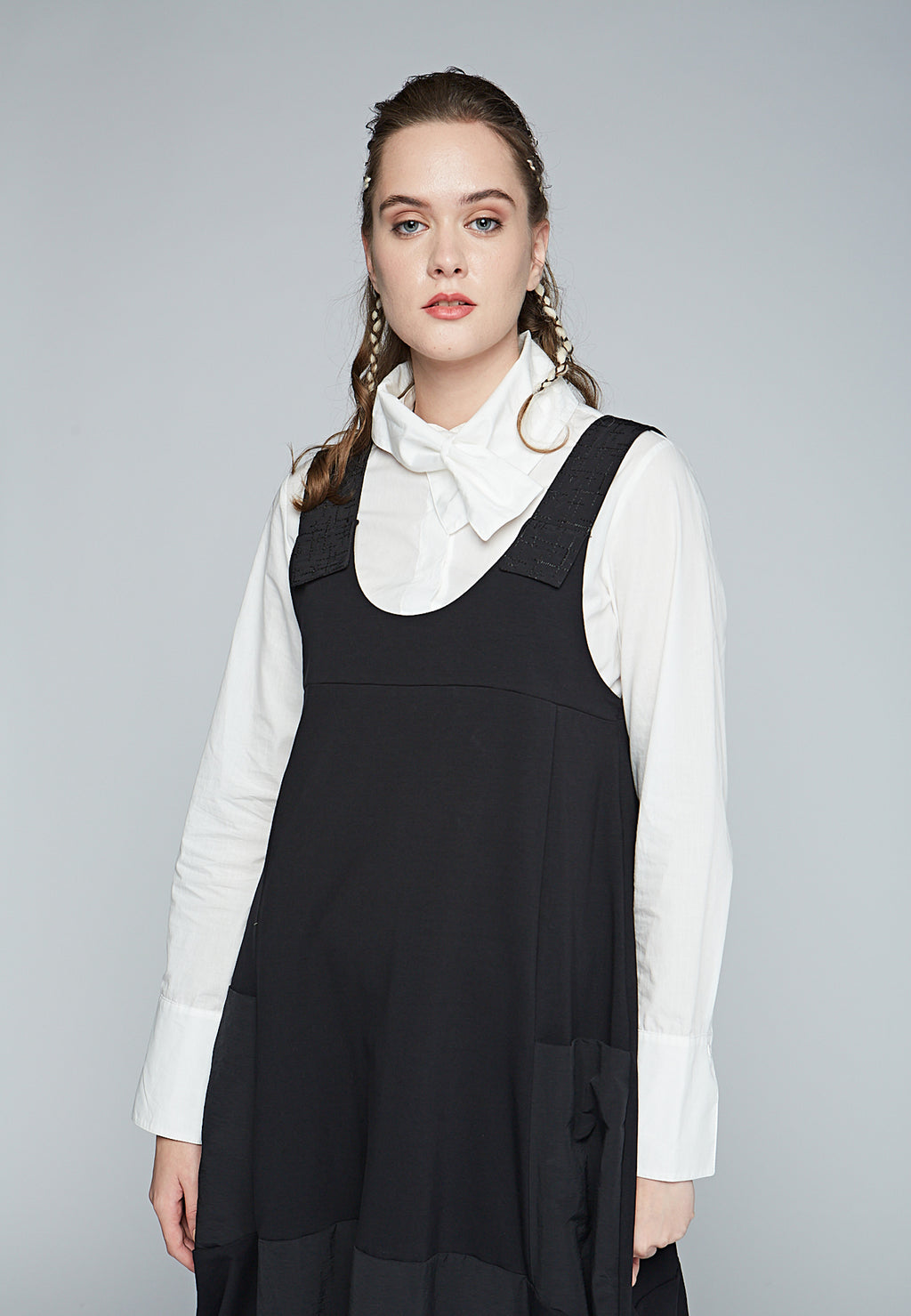  The Basic Shirt by LUUKAA in Ecru