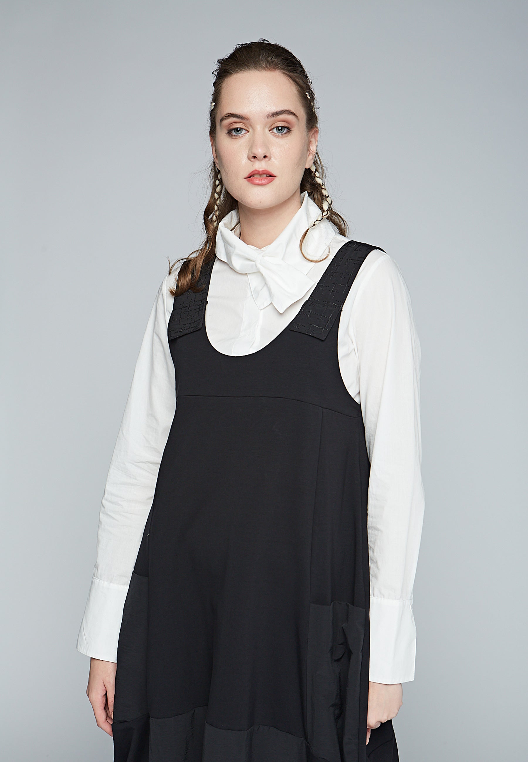  The Basic Shirt by LUUKAA in Ecru