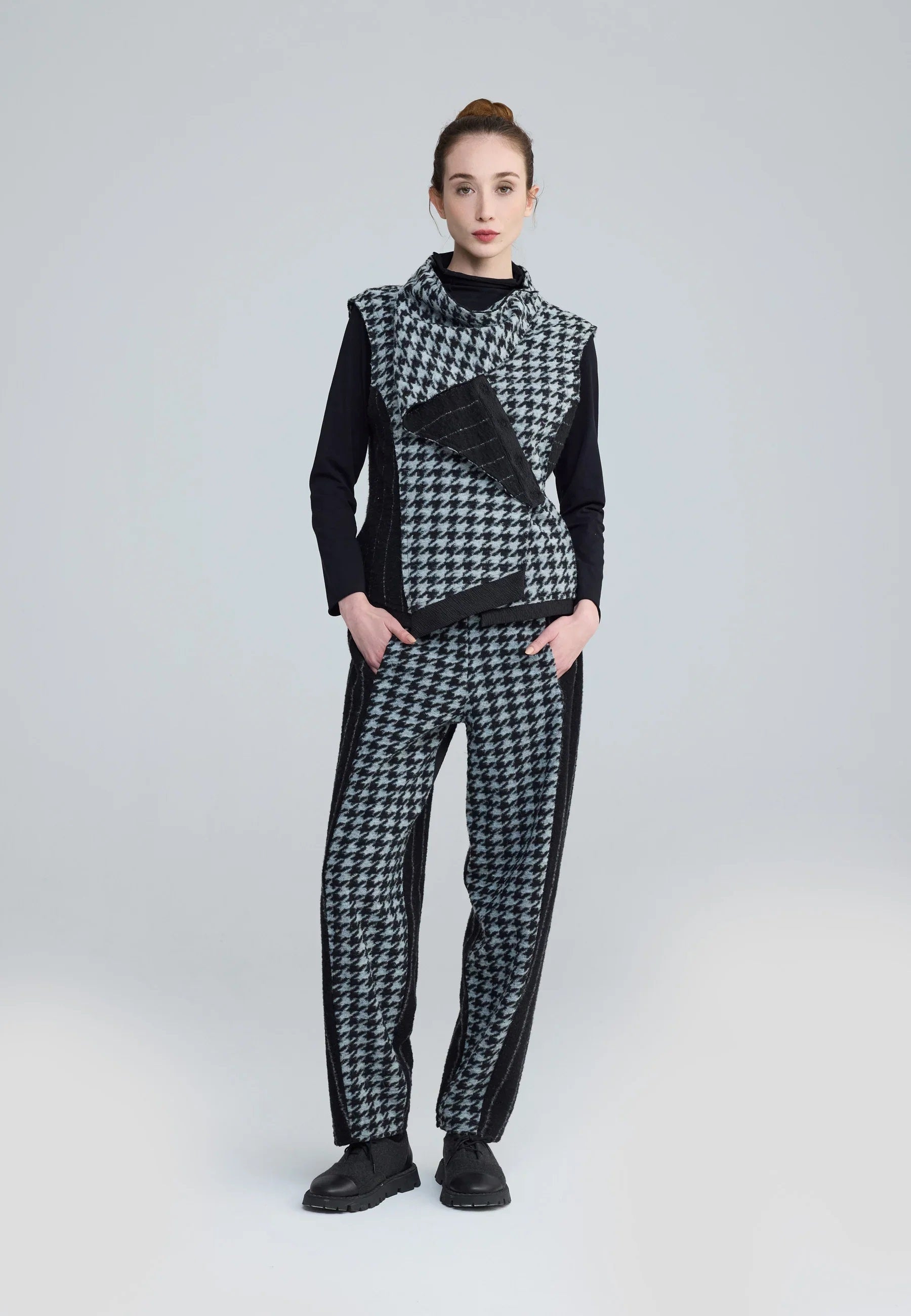 Luukaa Lyric Asymmetric Felt Vest