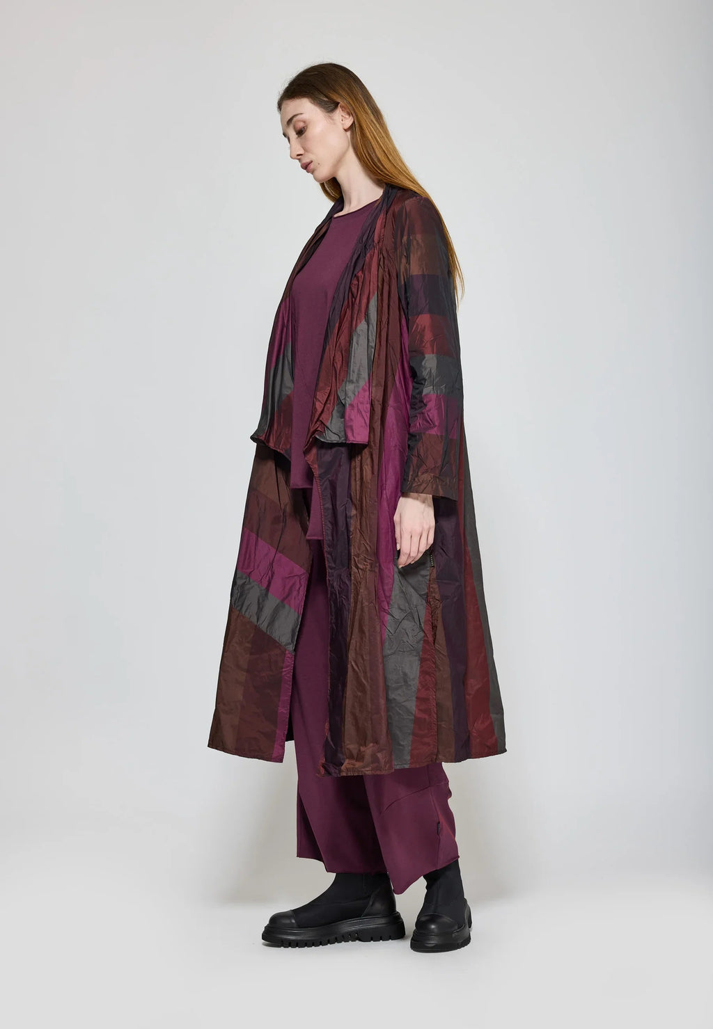 Luukaa's Rosa Duster in Dark Scarlet 