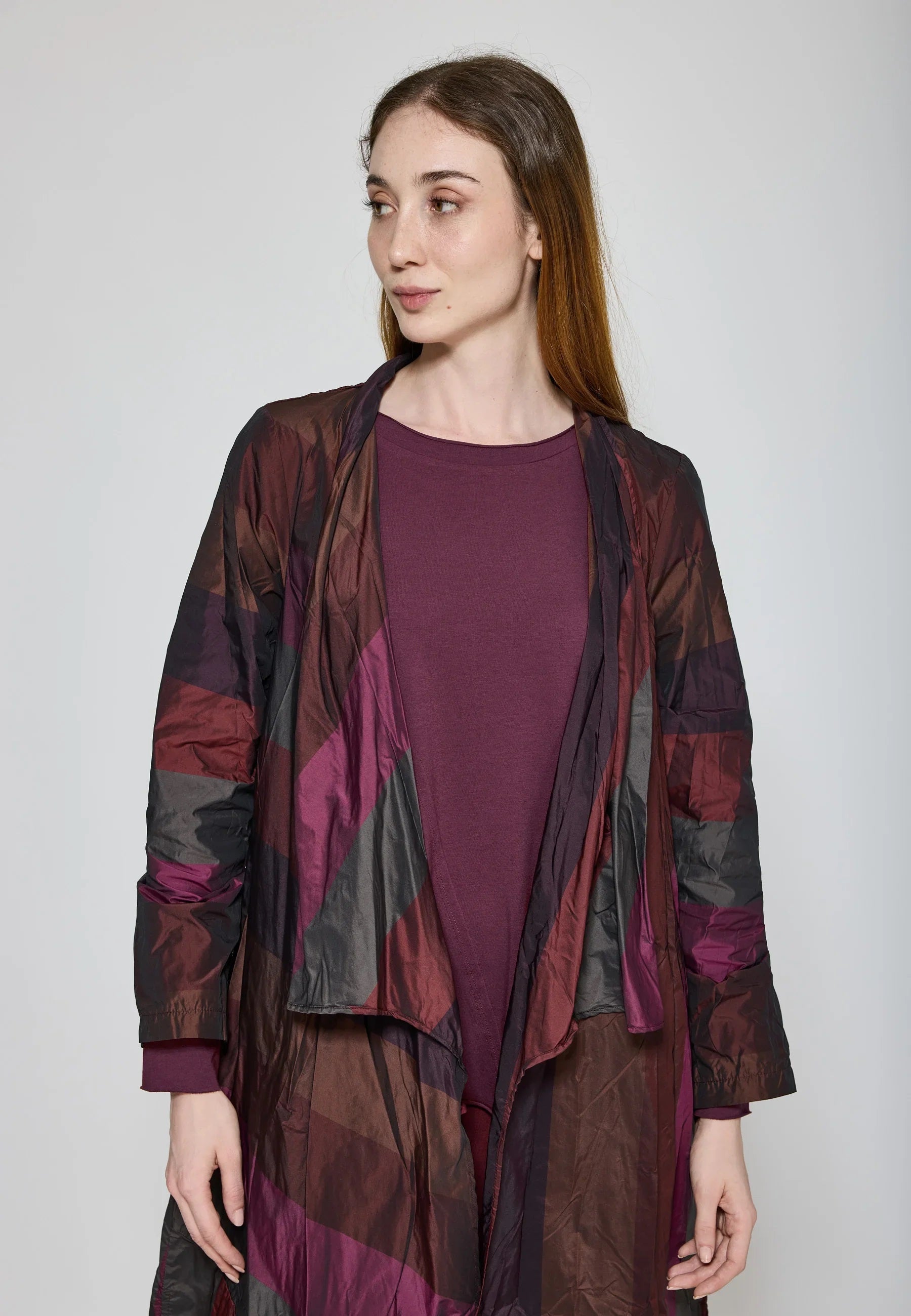 Luukaa's Rosa Duster in Dark Scarlet 