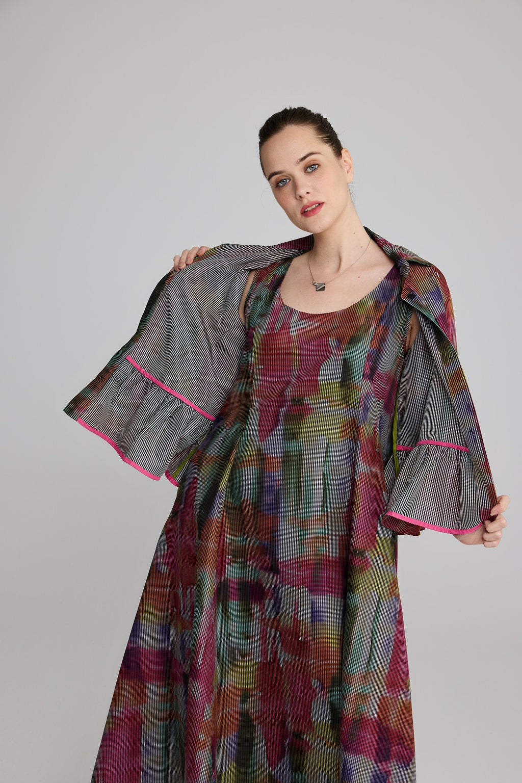 LUUKAA's Glow Collared Blouse