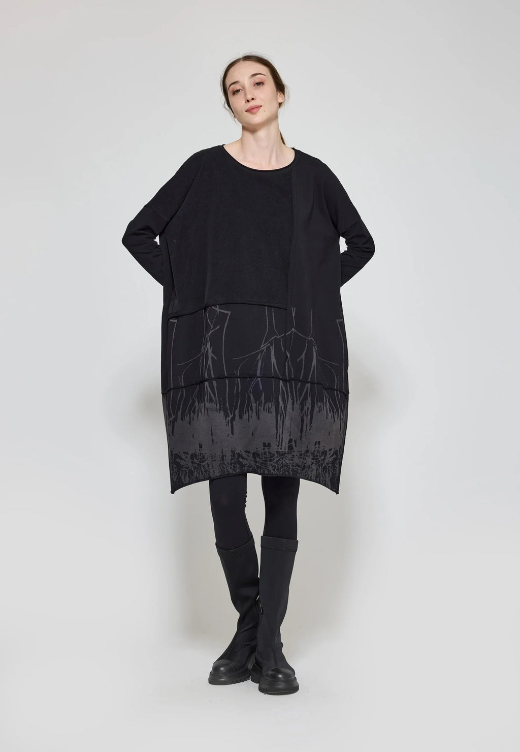 The Mora Dress from Luukaa in Ink Black