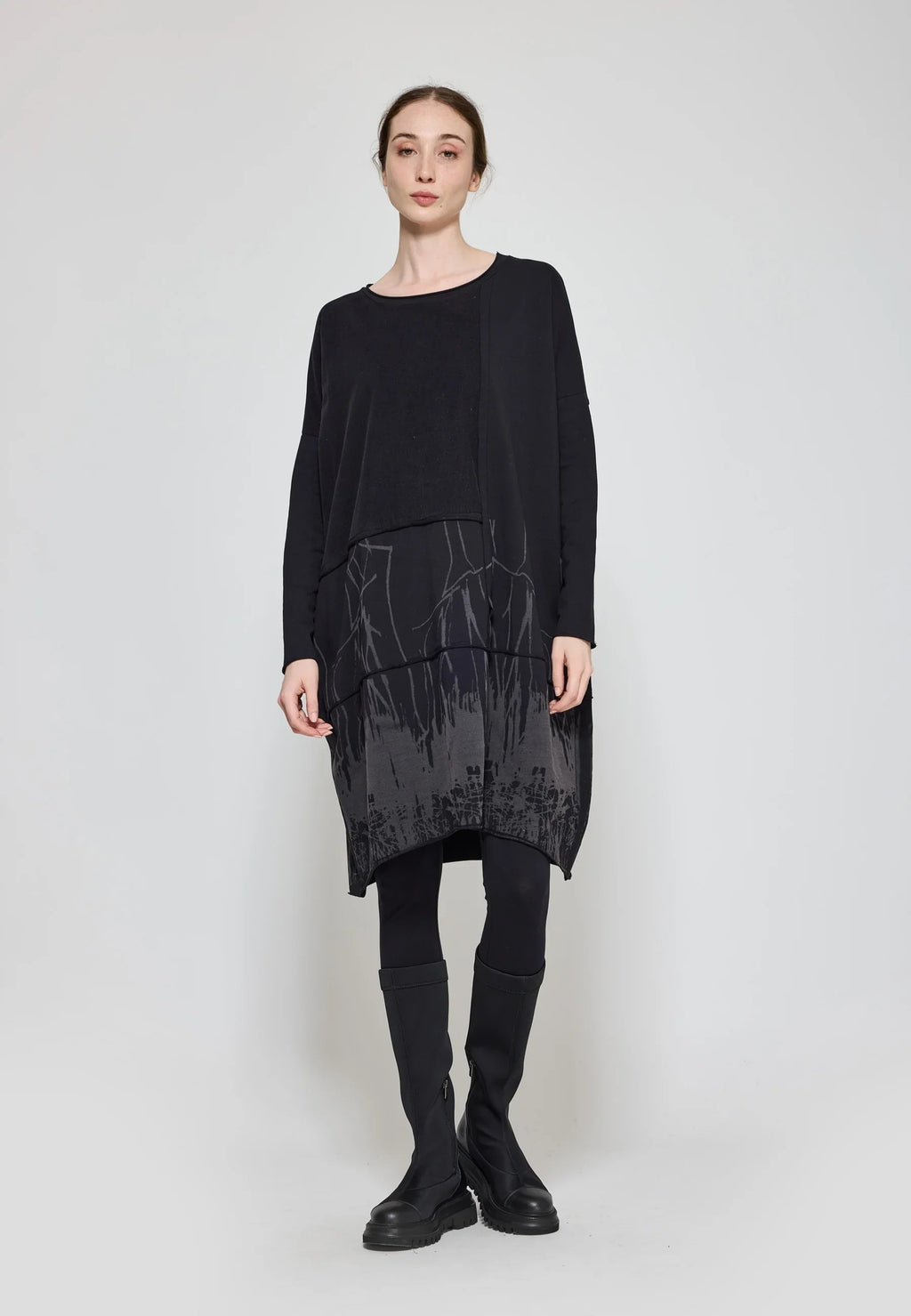 The Mora Dress from Luukaa in Ink Black