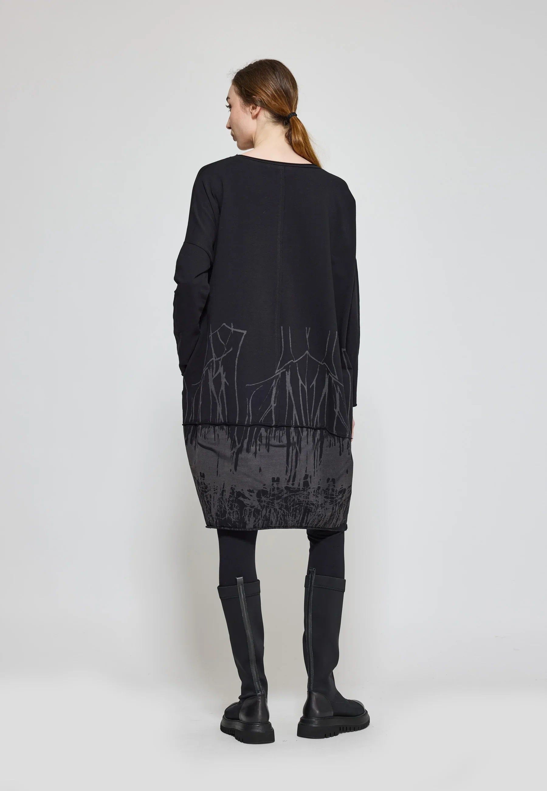 The Mora Dress from Luukaa in Ink Black