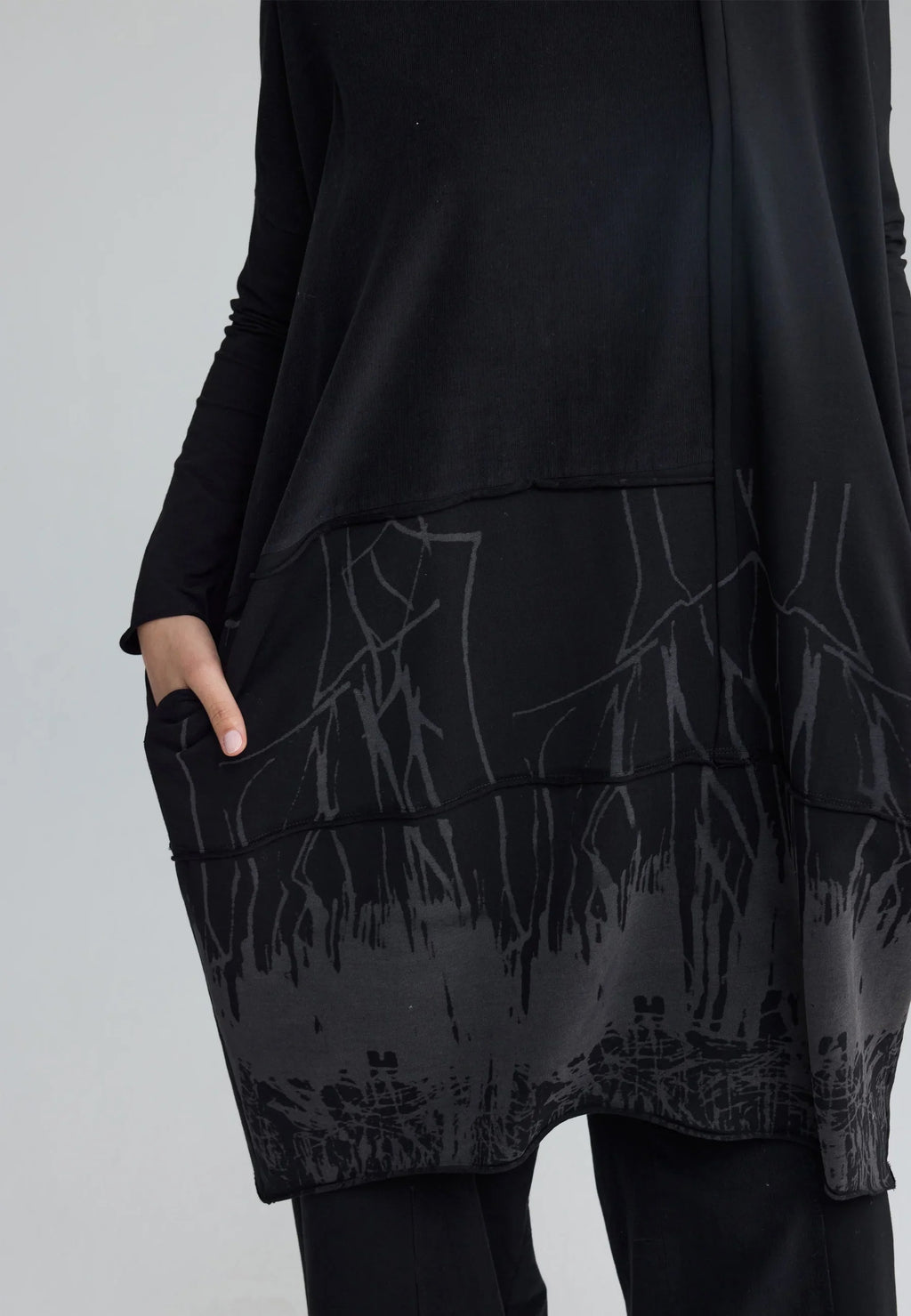 The Mora Dress from Luukaa in Ink Black